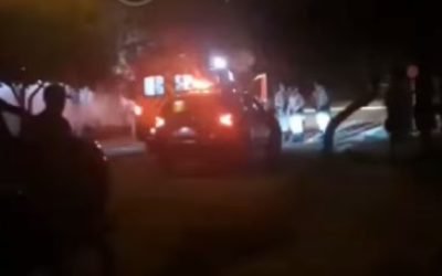 Uma possível tentativa de homicídio foi registrada no bairro Vitória, nas casinhas, em Uruaçu.