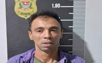 Homem preso em flagrante aplicando golpes em açougue Foto: Divulgação/Polícia Civil de SP